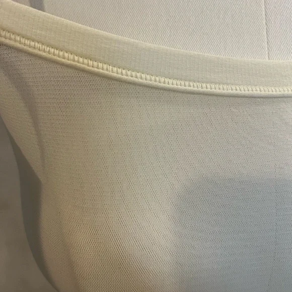 SKIMS Summer Mesh Cream Spaghetti Strap Bodysuit - Picture 2 of 7